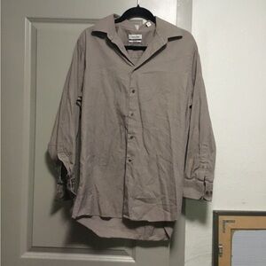 Calvin Klein Gray Regular Fit Shirt